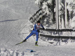 Håkon under sprinten lørdag