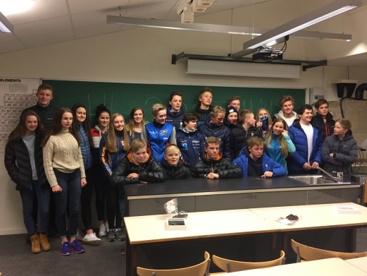 Gjengen fra Sor Trondelag etter premieseremonien