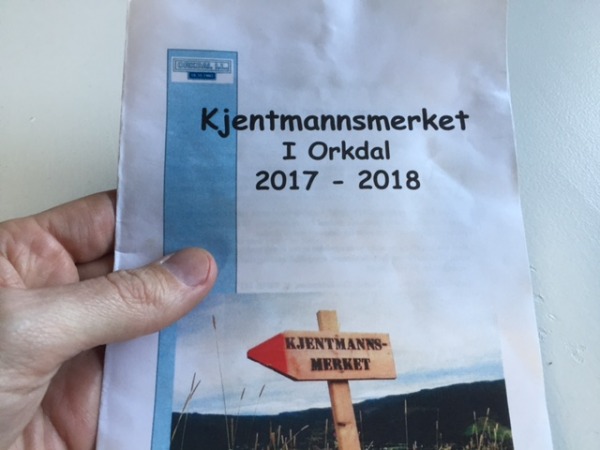 Kjentmannsmerket 2017