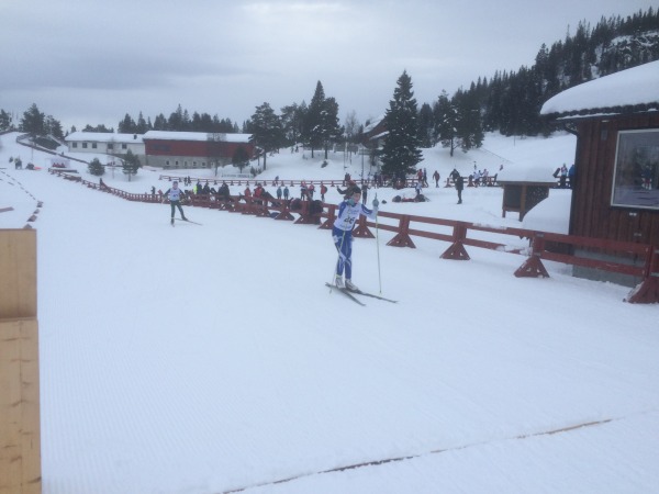 Nyttaarssprinten 2016 Martine